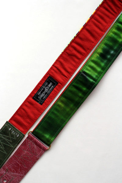 Singing Crane - Beautiful guitar strap - Soryoku-rd (SC18073) 