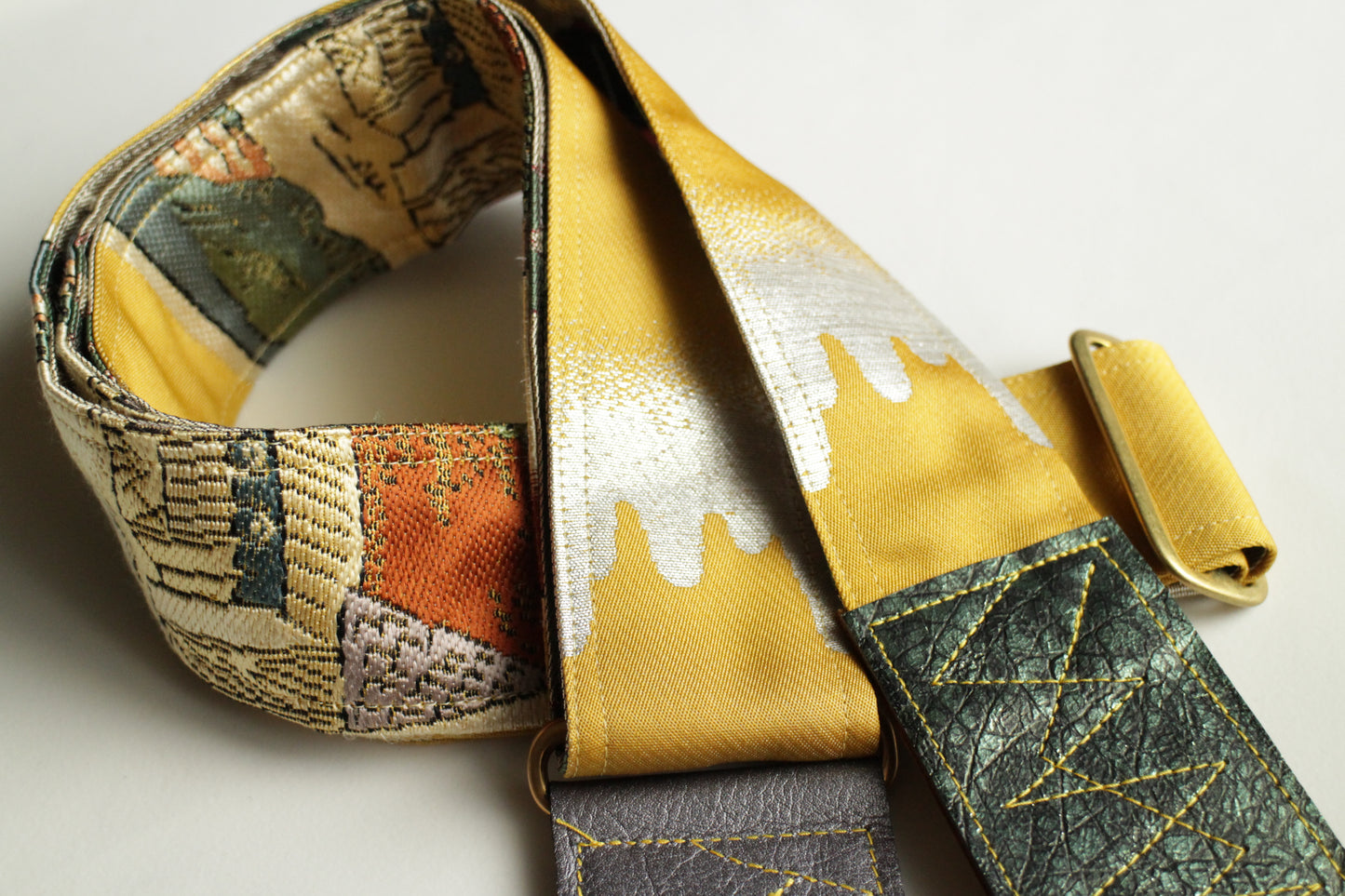 Singing Crane - Beautiful guitar strap - Kanaria-bg (SC18191) 