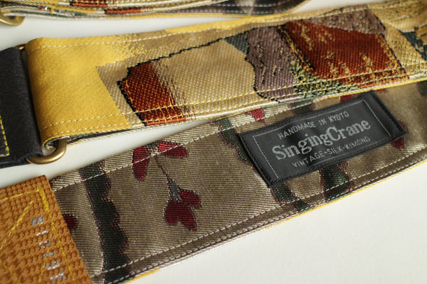 Singing Crane - Beautiful guitar strap - Kanaria-bg (SC18191) 