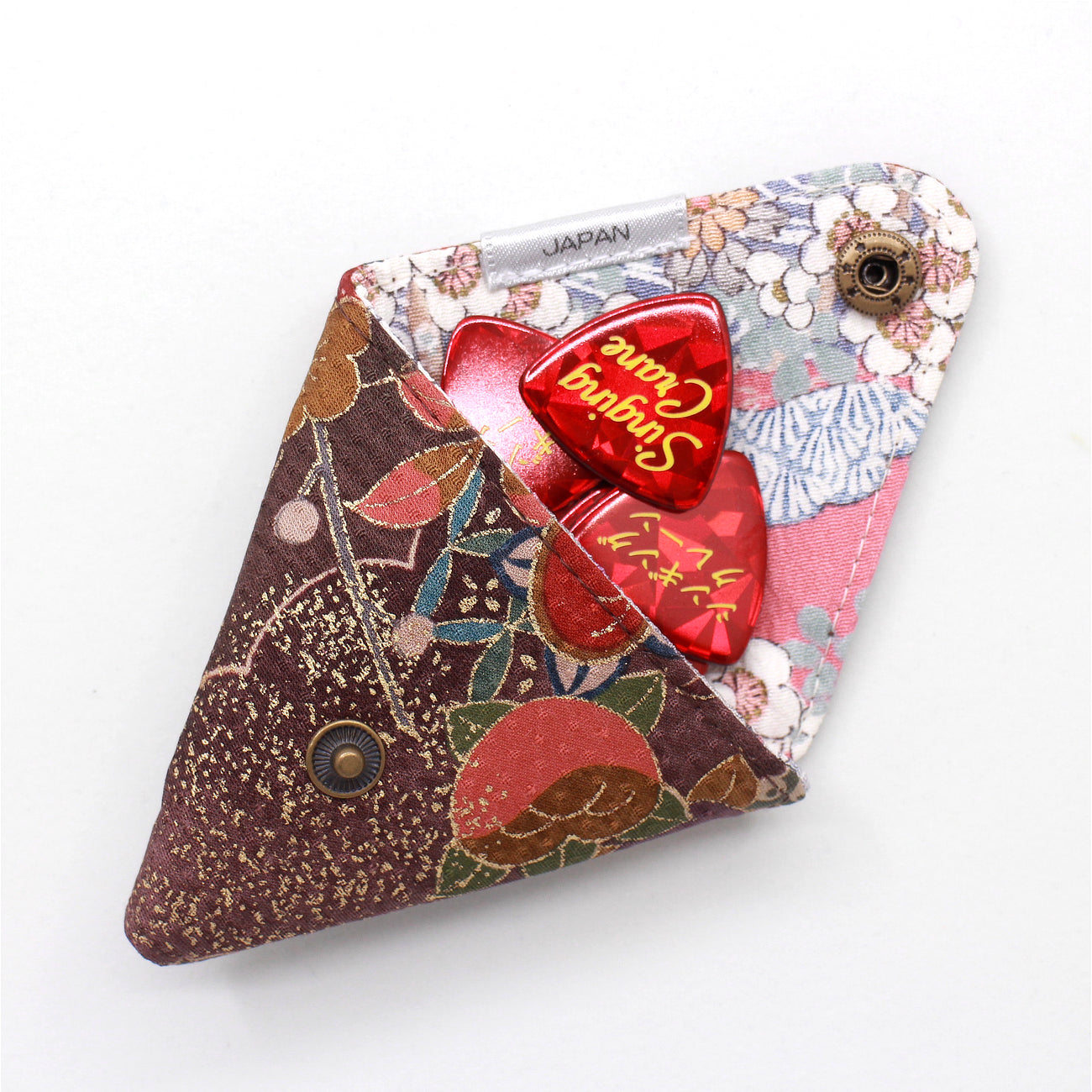 Pick and accessory triangle pouch (Pouch220115) - Singing Crane