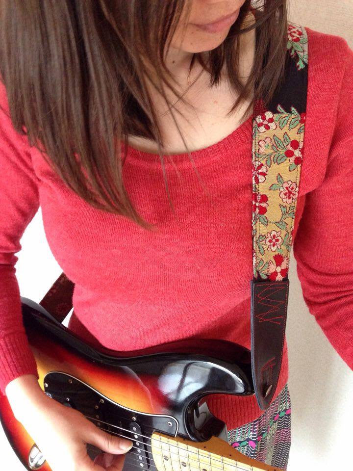Singing Crane - Beautiful guitar strap - SC101115 : Roiro-original [only available on Reverb] 