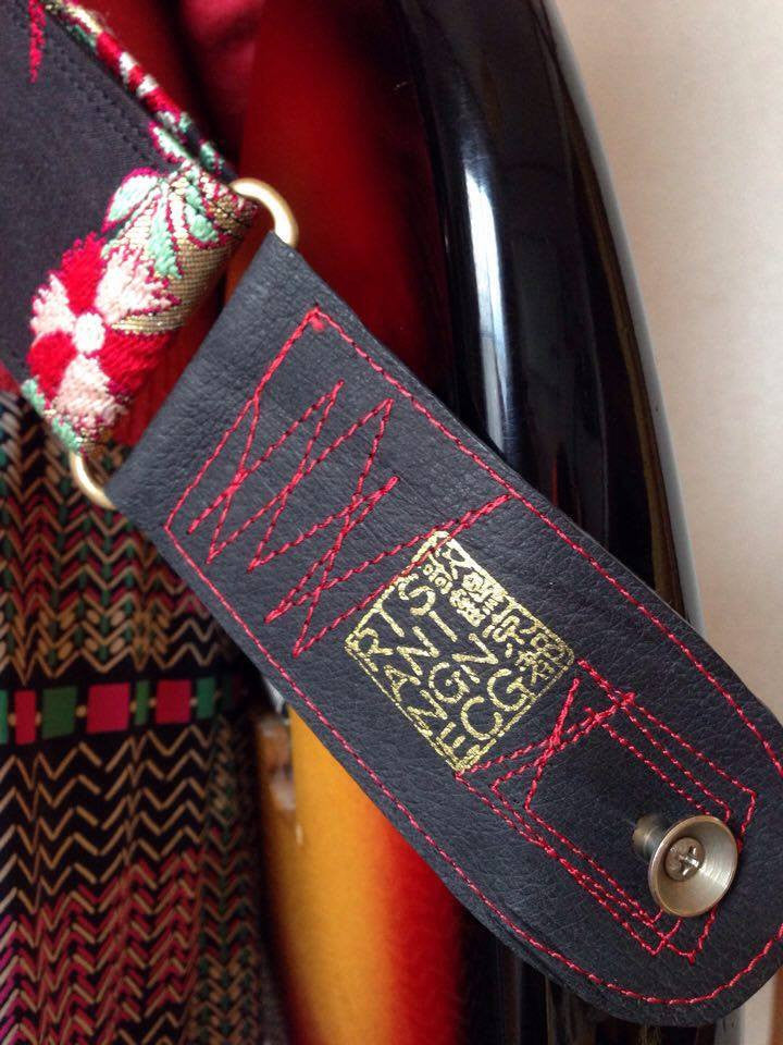 Singing Crane - Beautiful guitar strap - SC101115 : Roiro-original [only available on Reverb] 