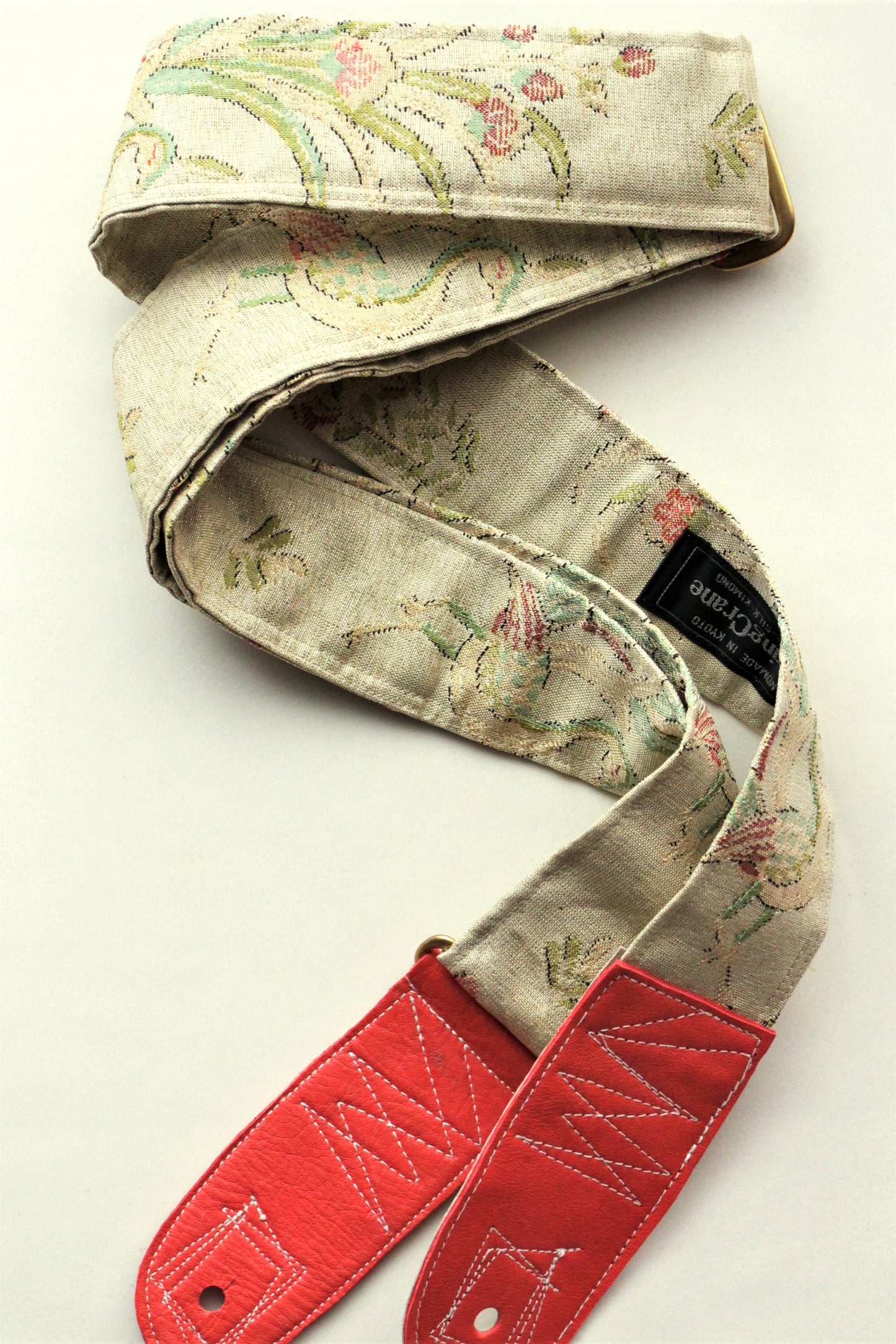 Singing Crane - Beautiful guitar strap - Mokuran (SC103117) =SALE= 