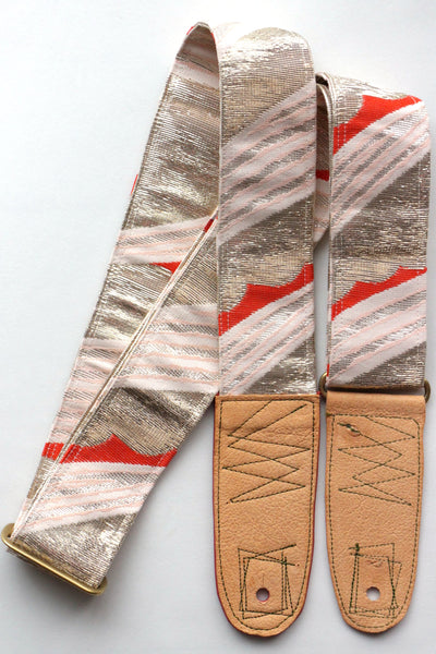 Singing Crane - Beautiful guitar strap - Ginbeni (SC104117) 