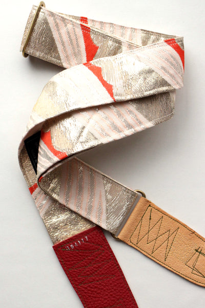 Singing Crane - Beautiful guitar strap - Ginbeni (SC104117) 