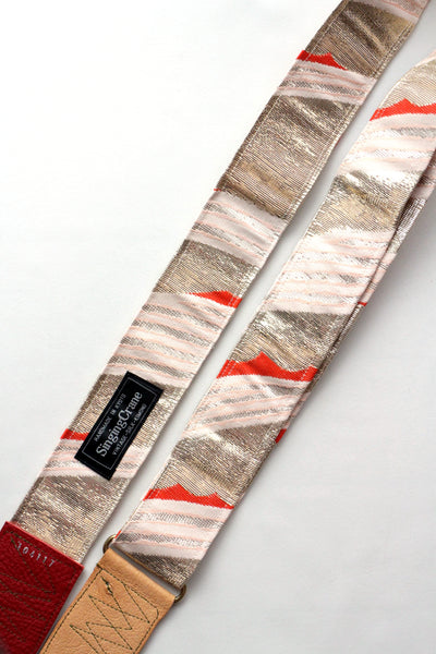 Singing Crane - Beautiful guitar strap - Ginbeni (SC104117) 