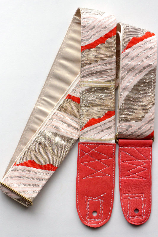 Singing Crane - Beautiful guitar strap - Ginbeni-sg (SC104317) 