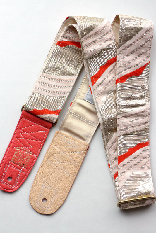 Singing Crane - Beautiful guitar strap - Ginbeni-sg (SC104317) 