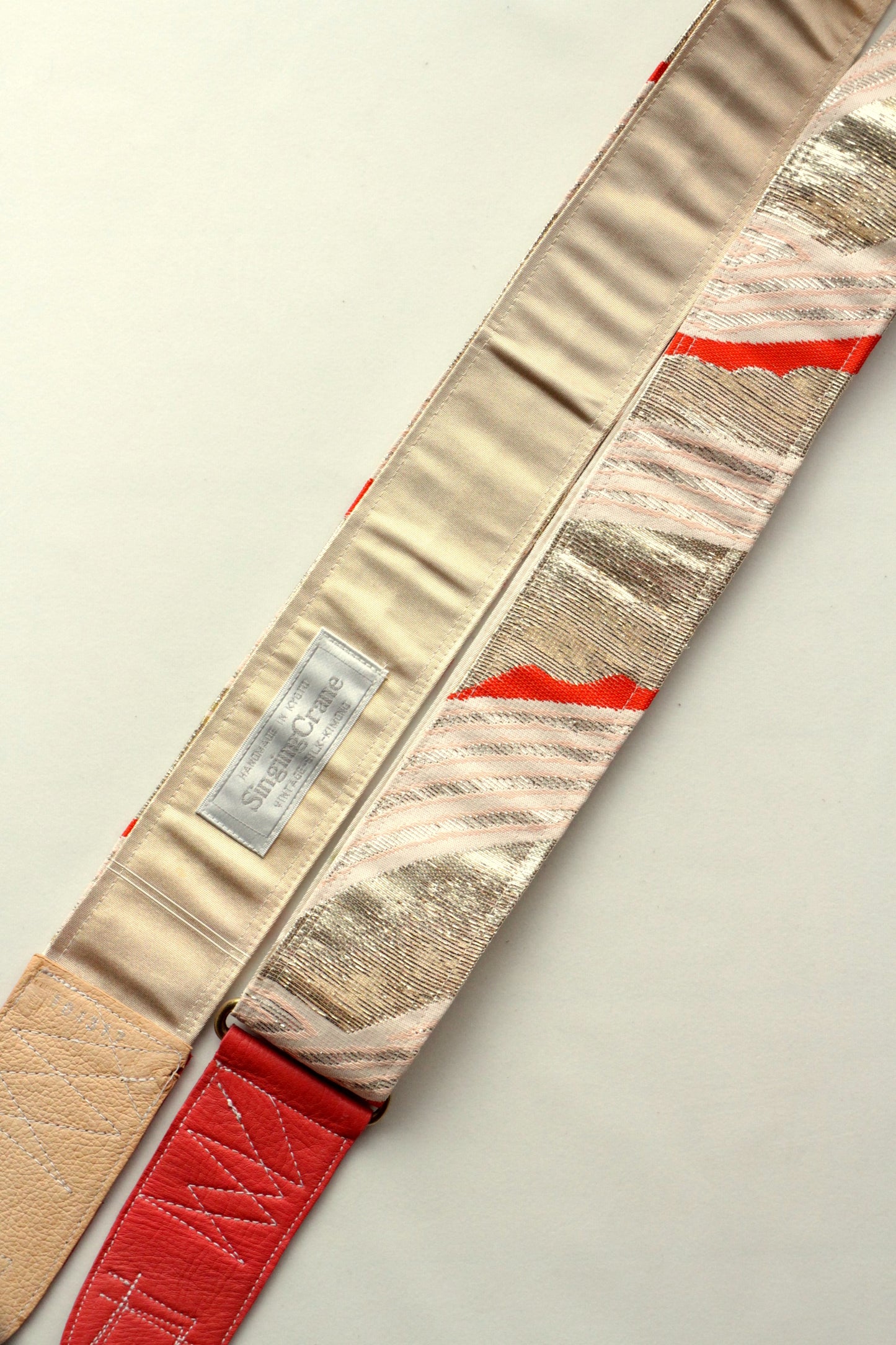 Singing Crane - Beautiful guitar strap - Ginbeni-sg (SC104317) 