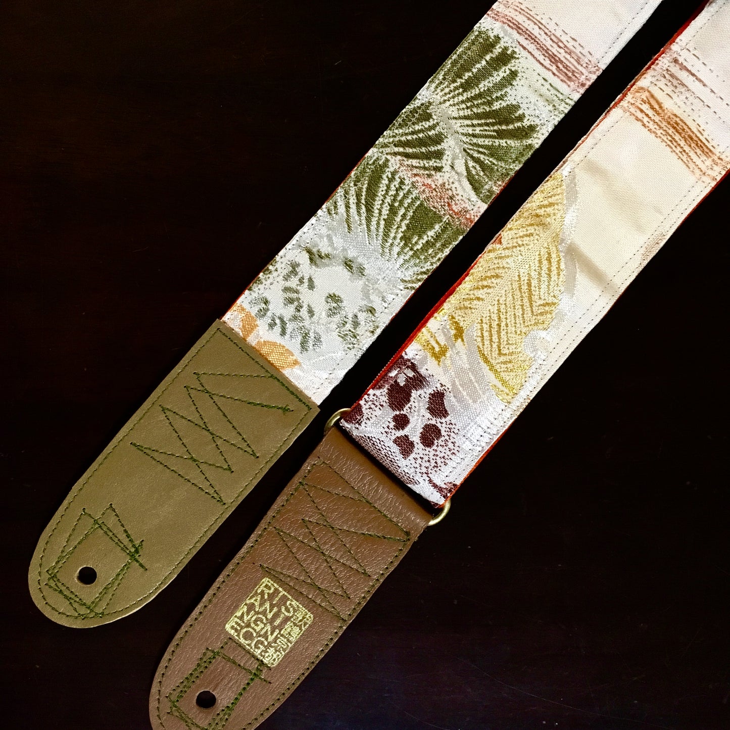 Singing Crane - Beautiful guitar strap - Shitan-or (SC112217) 