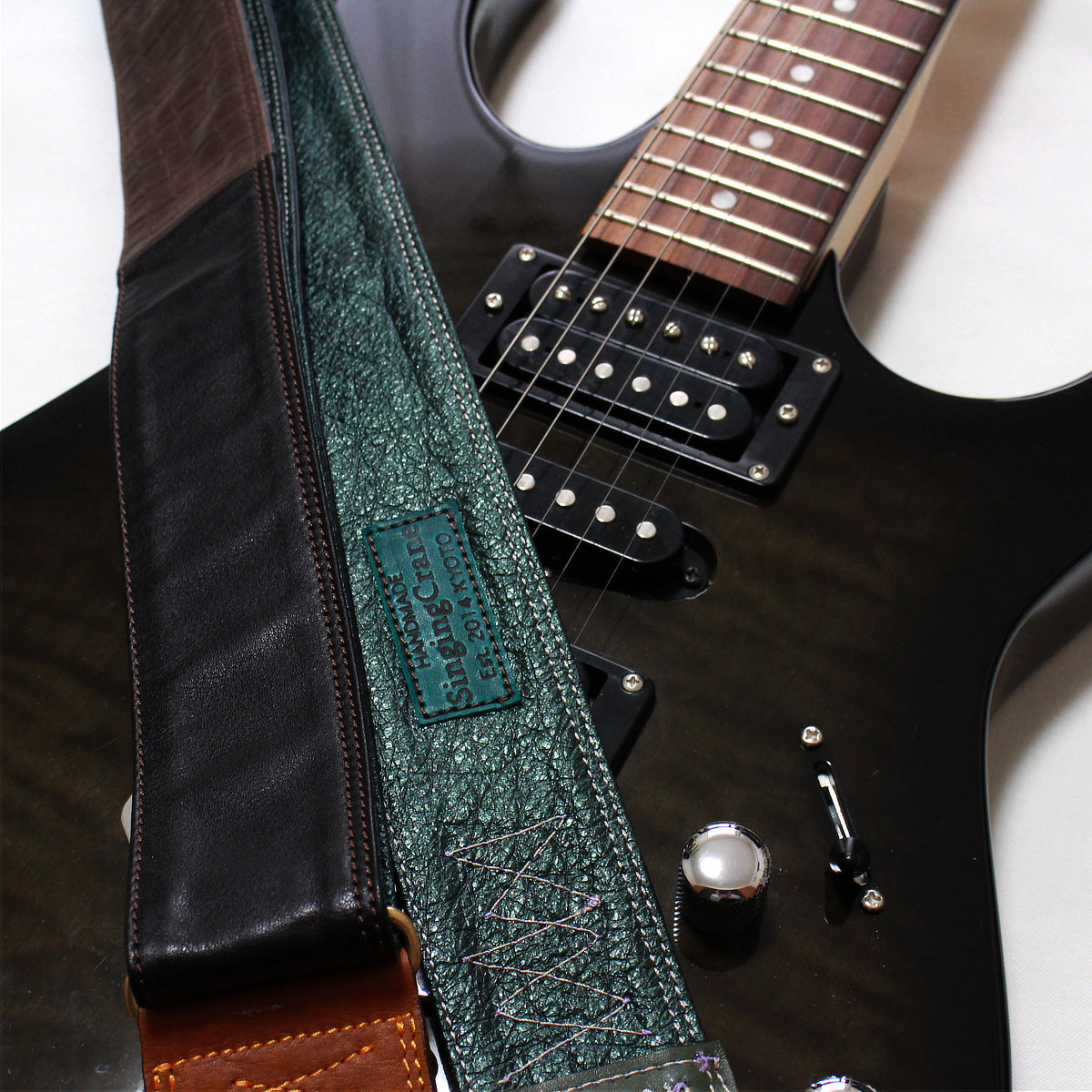 Singing Crane - Beautiful guitar strap - SC11901 