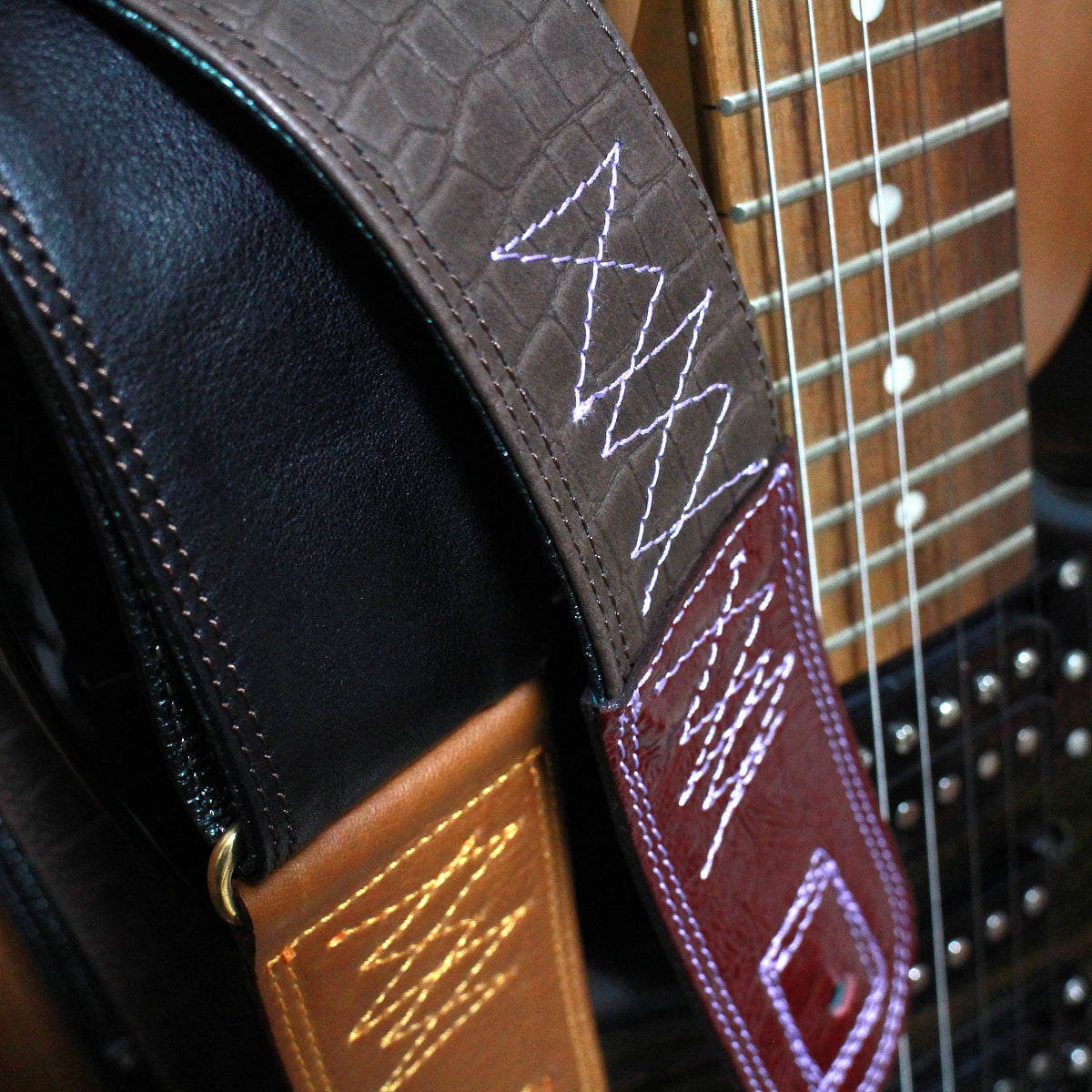 Singing Crane - Beautiful guitar strap - SC11901 