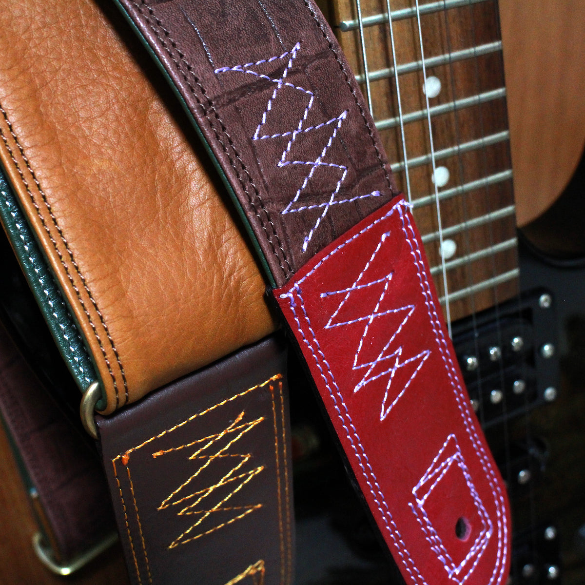 Singing Crane - Beautiful guitar strap - SC11903 
