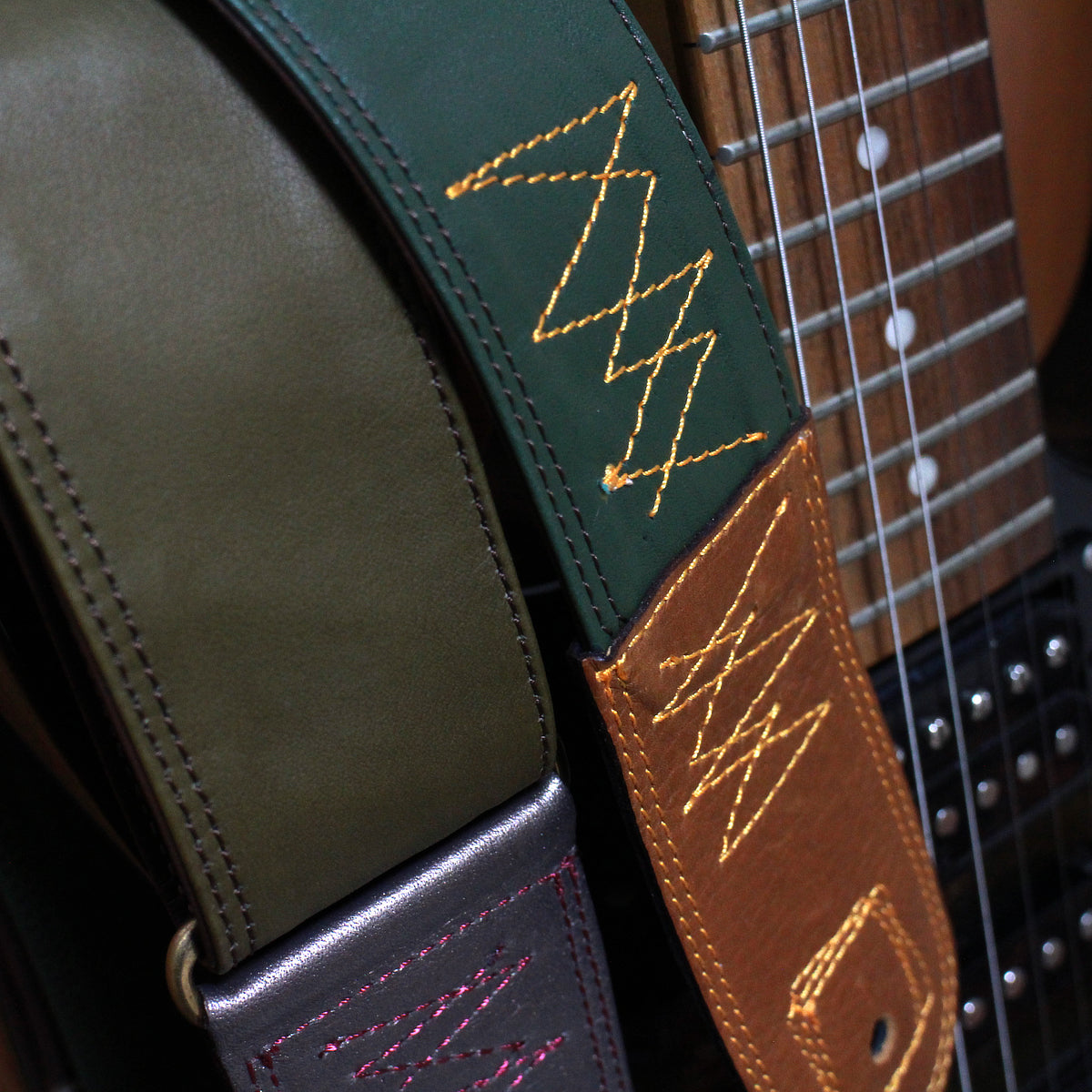 Singing Crane - Beautiful guitar strap - SC11904 