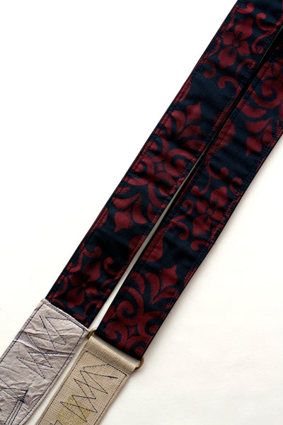 Singing Crane - Beautiful guitar strap - Kontetsu-bk (SC18052) 