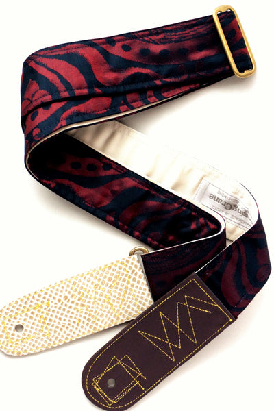 Singing Crane - Beautiful guitar strap - Kontetsu-cr (SC18053) 