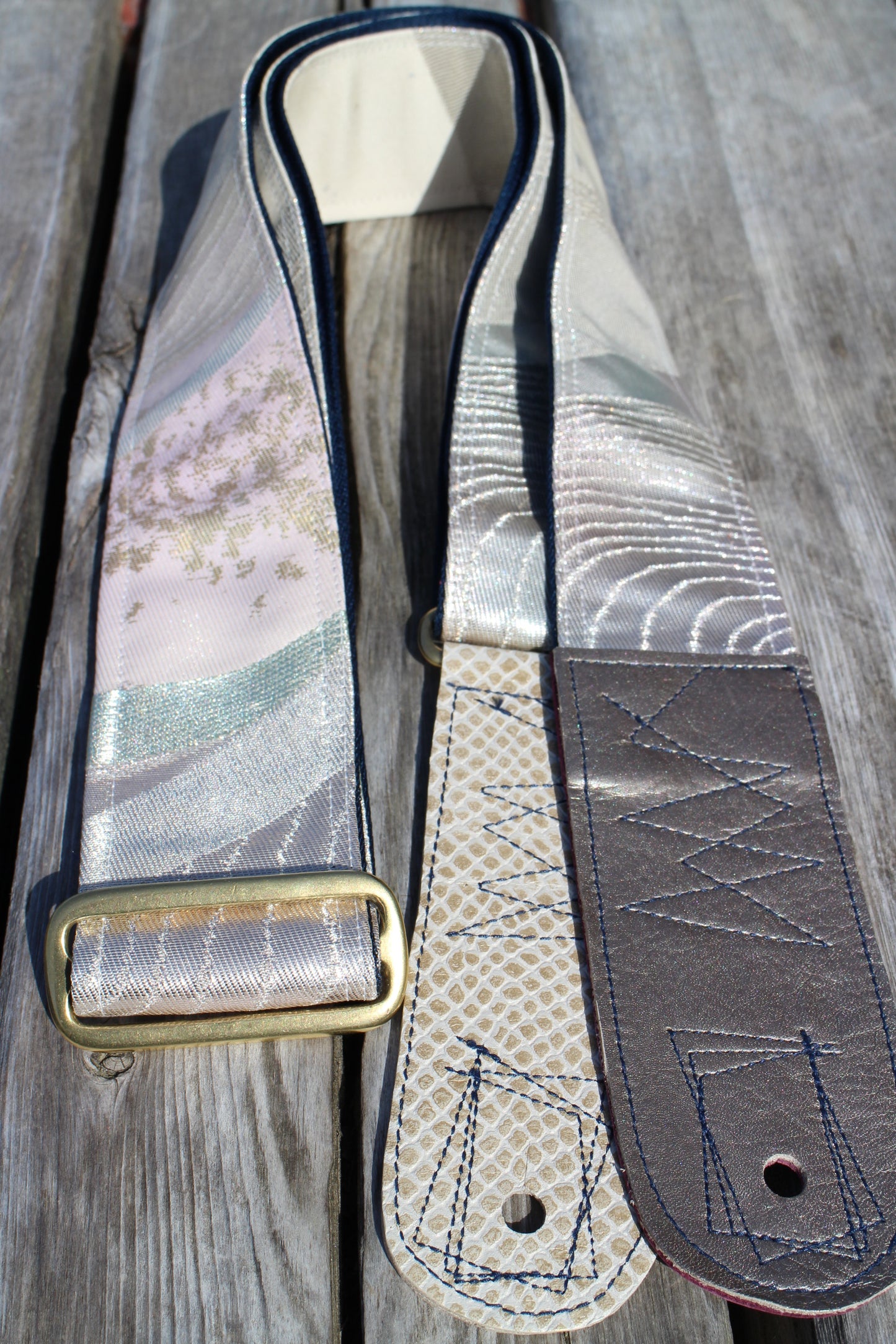 Singing Crane - Beautiful guitar strap - Haiume-bl (SC18062) 