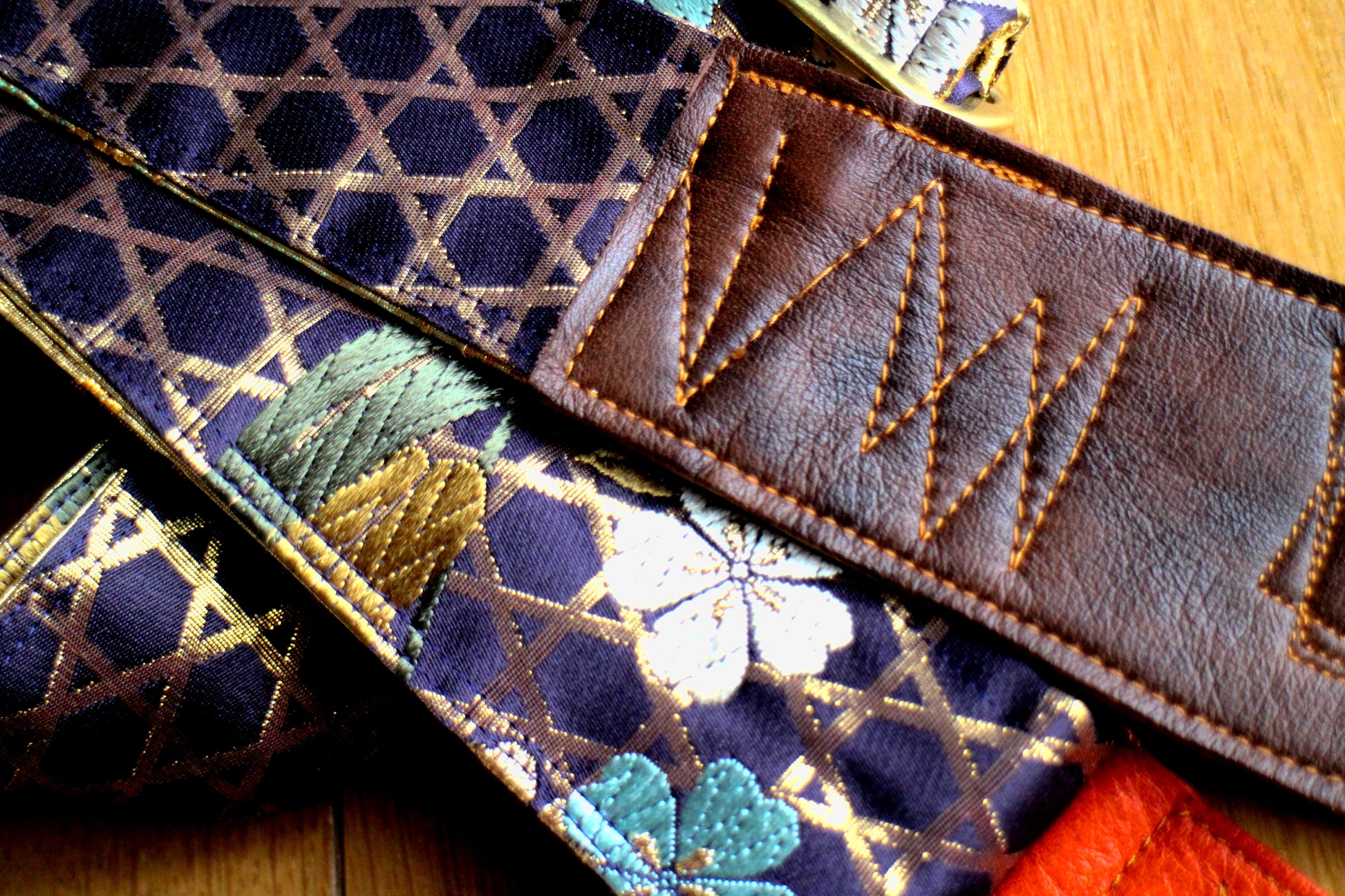 Singing Crane - Beautiful guitar strap - Shikon-gl (SC18091) 