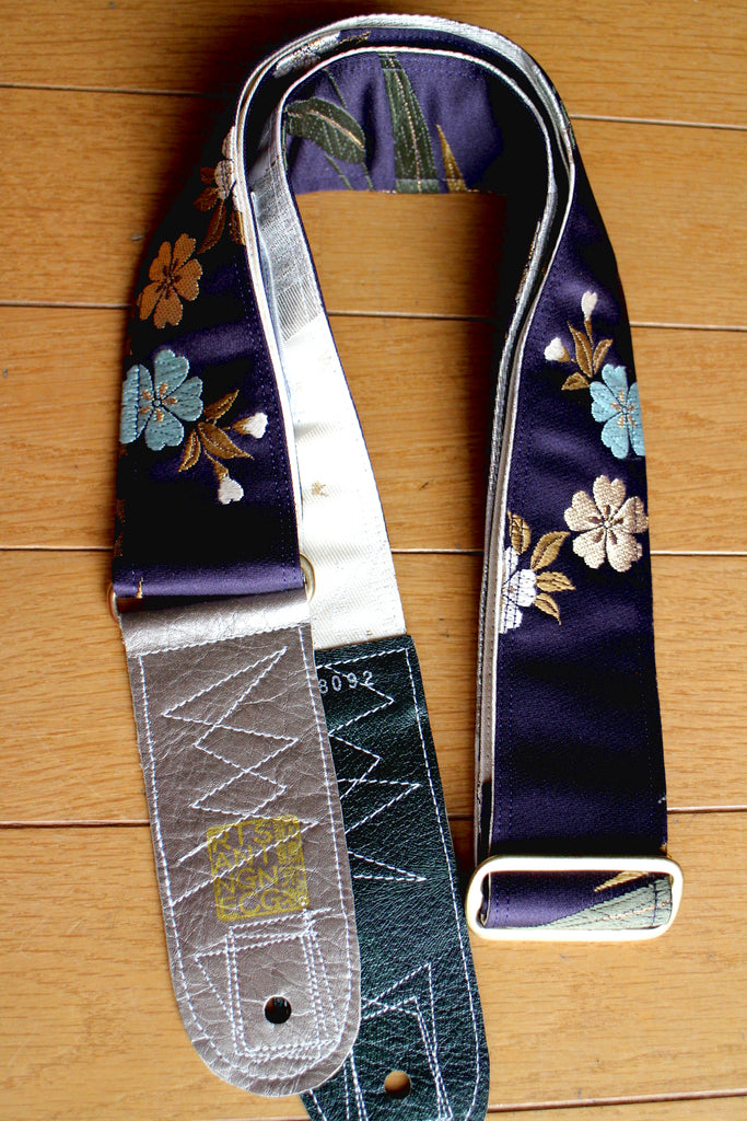 Singing Crane - Beautiful guitar strap - Shikon-wh (SC18092) 