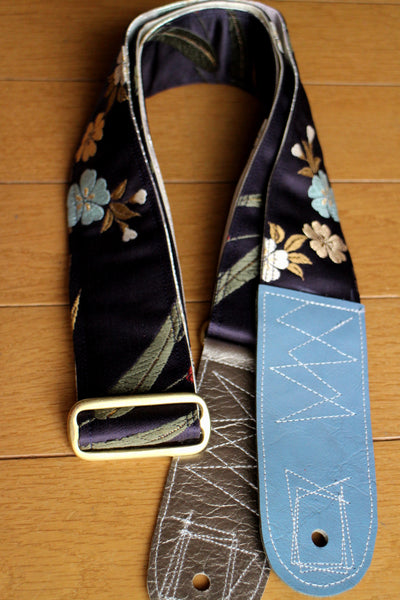 Singing Crane - Beautiful guitar strap - Shikon-wh (SC18092) 