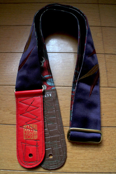 Singing Crane - Beautiful guitar strap - Shikon-rd (SC18093) 