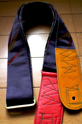 Singing Crane - Beautiful guitar strap - Shikon-rd (SC18093) 
