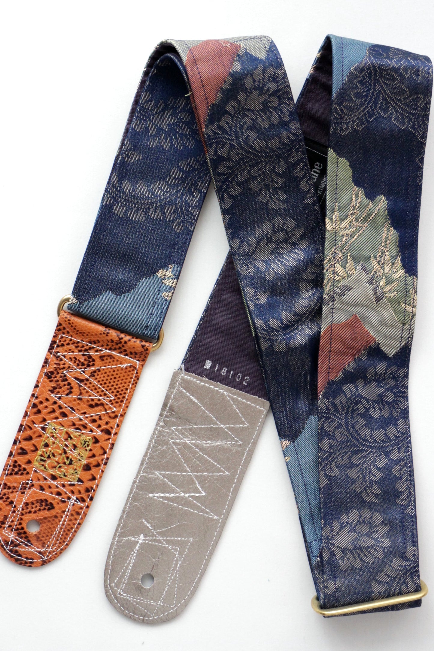 Singing Crane - Beautiful guitar strap - Rurikon-pu (SC18102) 