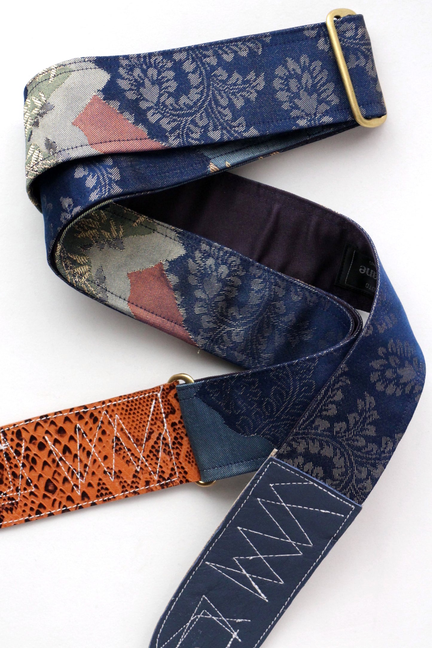 Singing Crane - Beautiful guitar strap - Rurikon-pu (SC18102) 