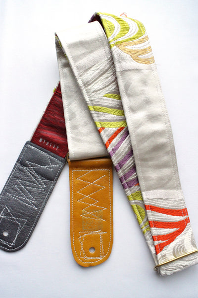 Singing Crane - Beautiful guitar strap - Kaihaku-rd (SC18111) 