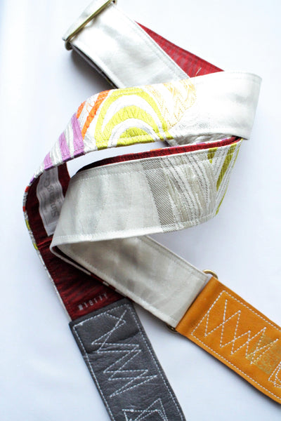 Singing Crane - Beautiful guitar strap - Kaihaku-rd (SC18111) 