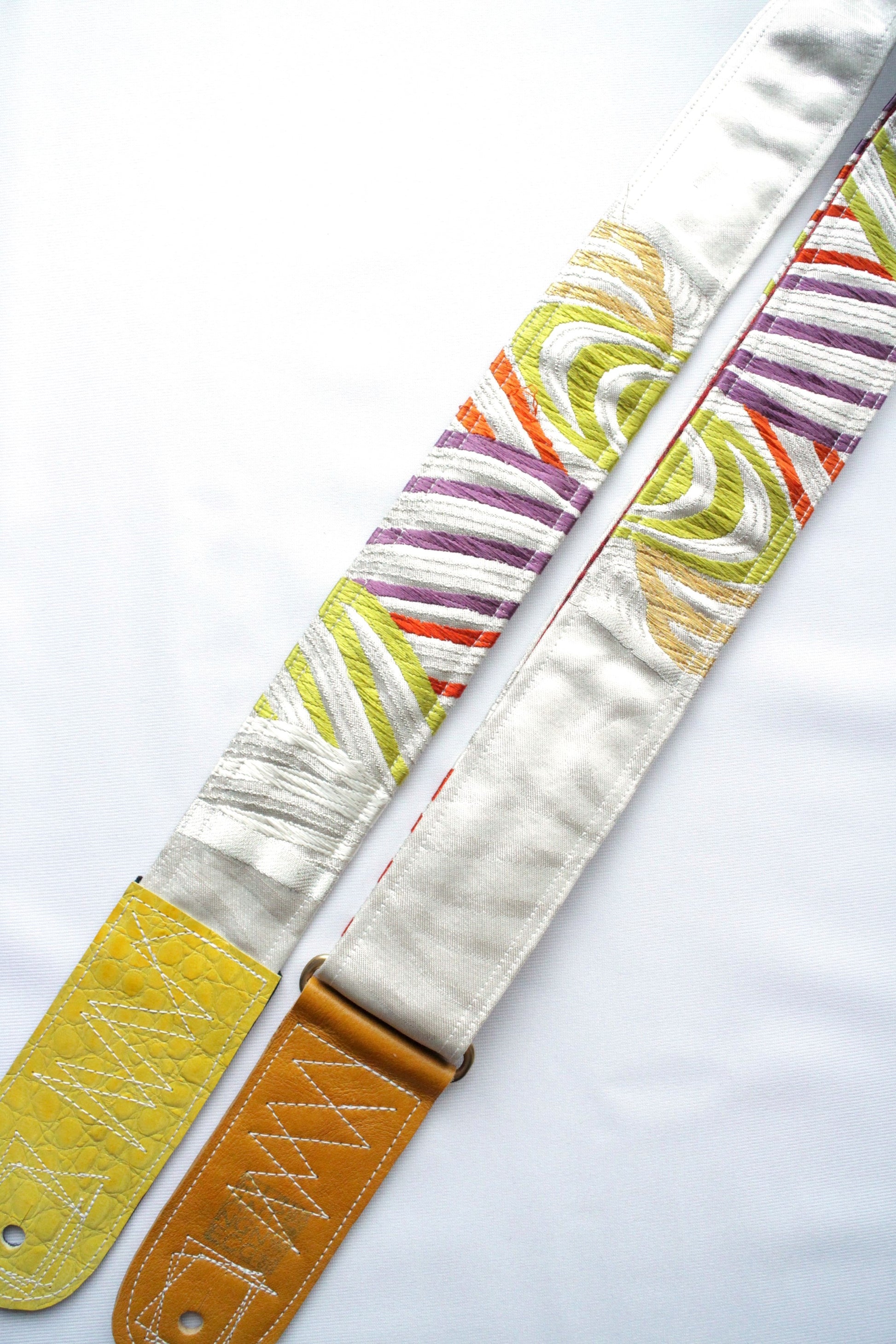 Singing Crane - Beautiful guitar strap - Kaihaku-rd (SC18111) 