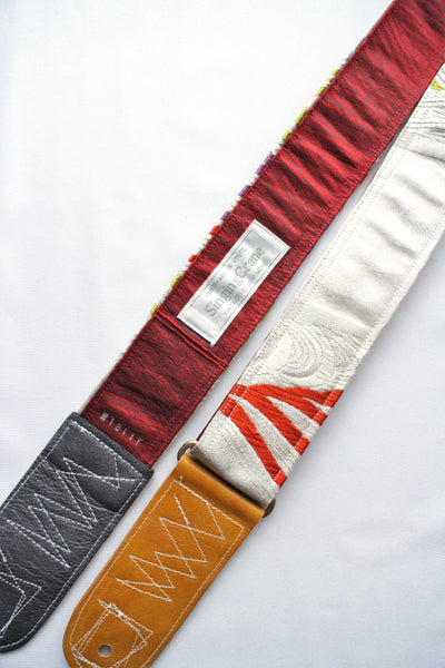 Singing Crane - Beautiful guitar strap - Kaihaku-rd (SC18111) 