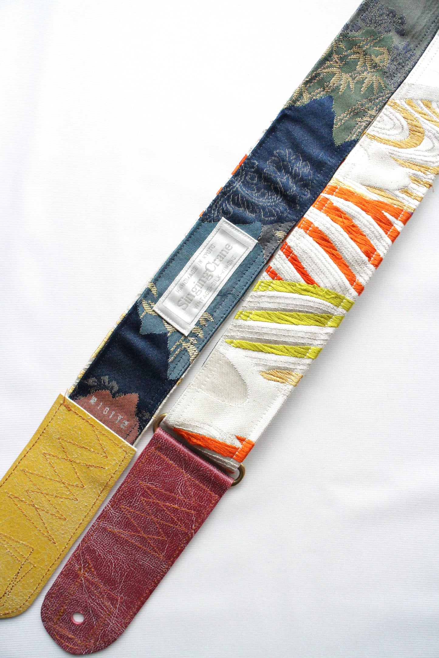 Singing Crane - Beautiful guitar strap - Kaihaku-bl (SC18112) 