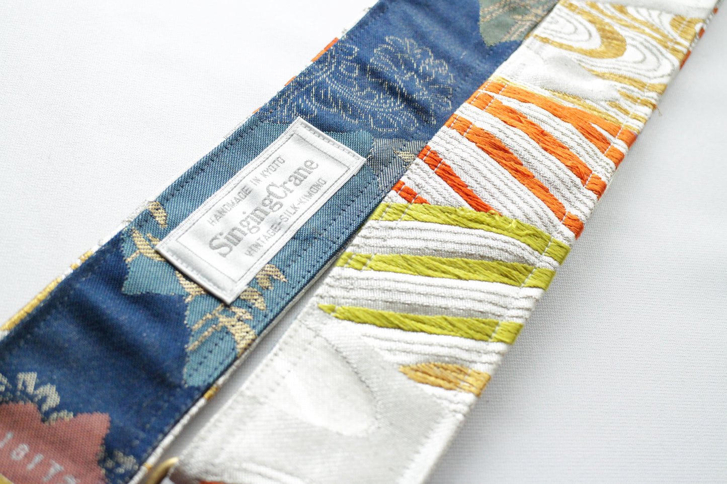 Singing Crane - Beautiful guitar strap - Kaihaku-bl (SC18112) 