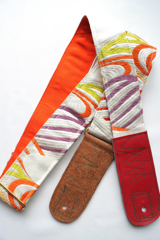 Singing Crane - Beautiful guitar strap - Kaihaku-or (SC18113) 