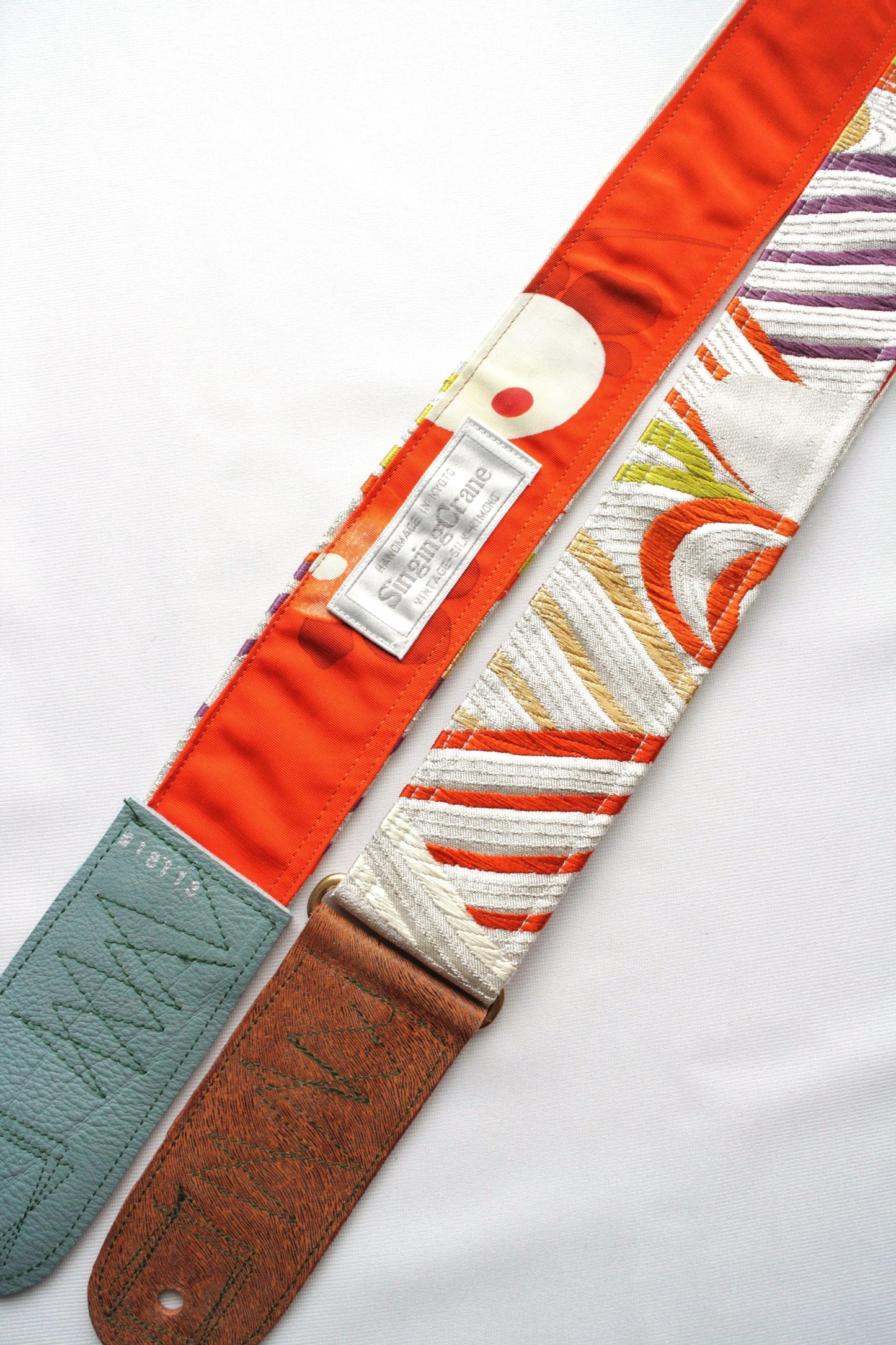Singing Crane - Beautiful guitar strap - Kaihaku-or (SC18113) 