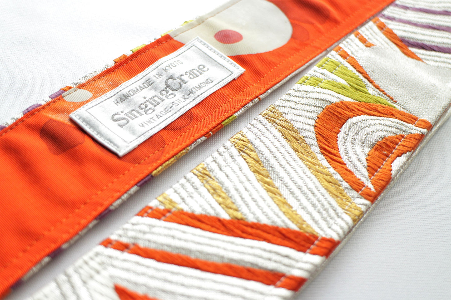 Singing Crane - Beautiful guitar strap - Kaihaku-or (SC18113) 