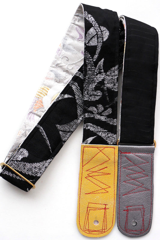 Singing Crane - Beautiful guitar strap - Rouiro- wh (SC18121) 
