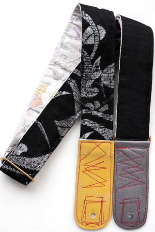 Singing Crane - Beautiful guitar strap - Rouiro- wh (SC18121) 