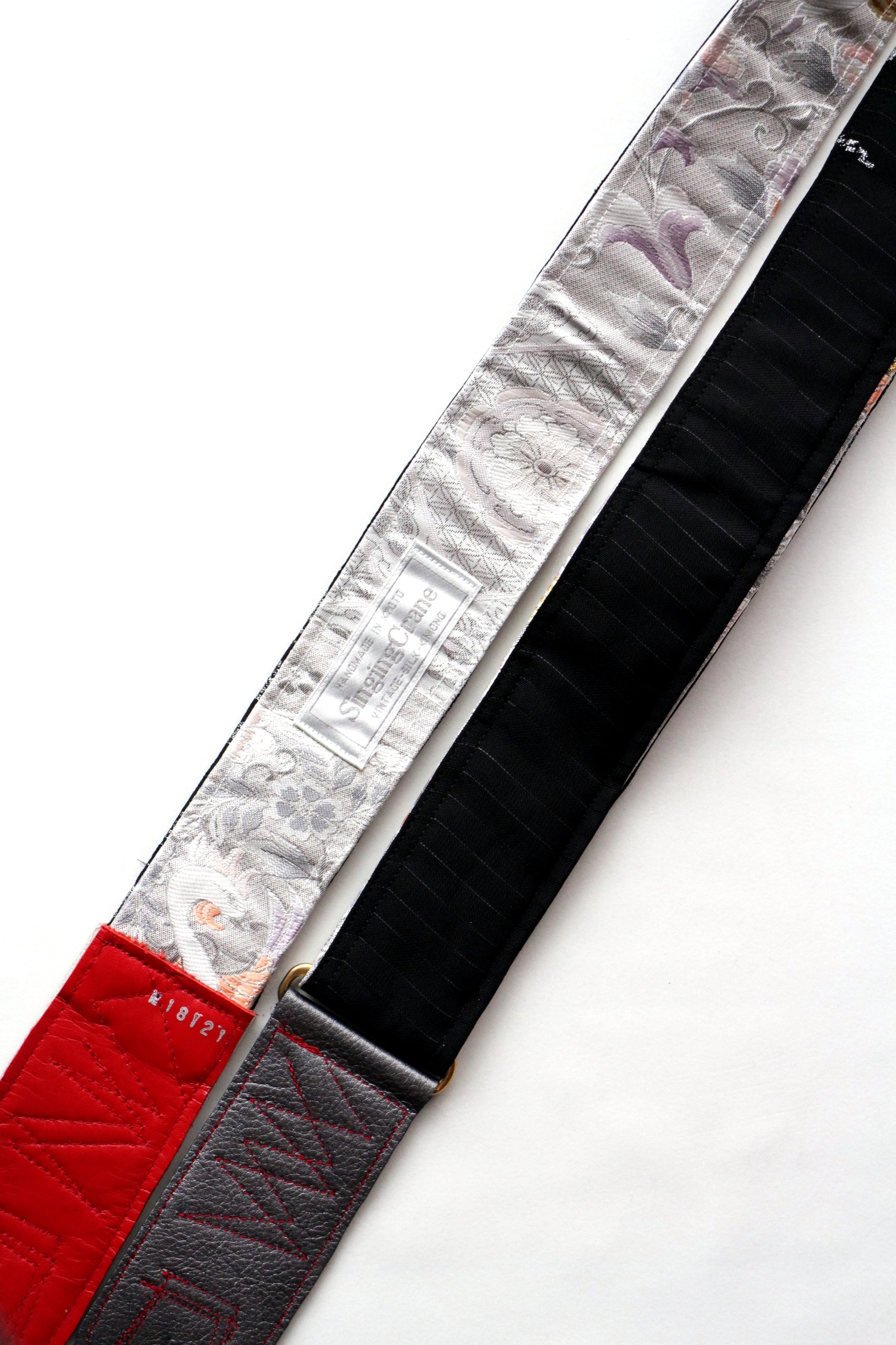 Singing Crane - Beautiful guitar strap - Rouiro- wh (SC18121) 