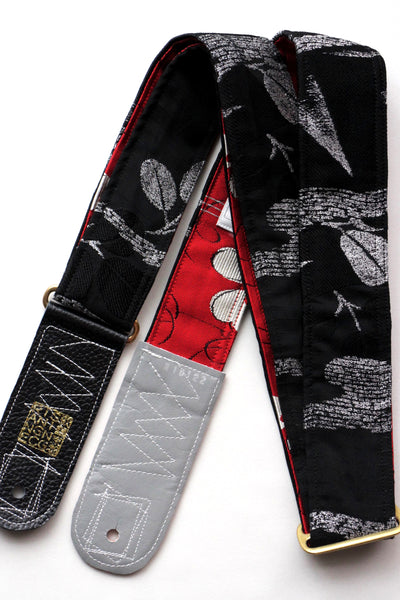 Singing Crane - Beautiful guitar strap - Rouiro-rd (SC18122) 