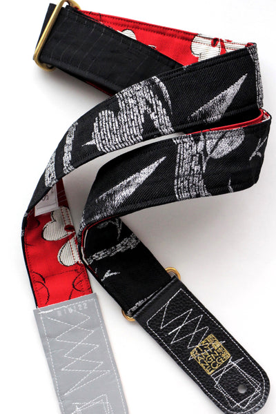 Singing Crane - Beautiful guitar strap - Rouiro-rd (SC18122) 