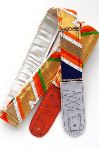Singing Crane - Beautiful guitar strap - Konjo-wh (SC18131) 