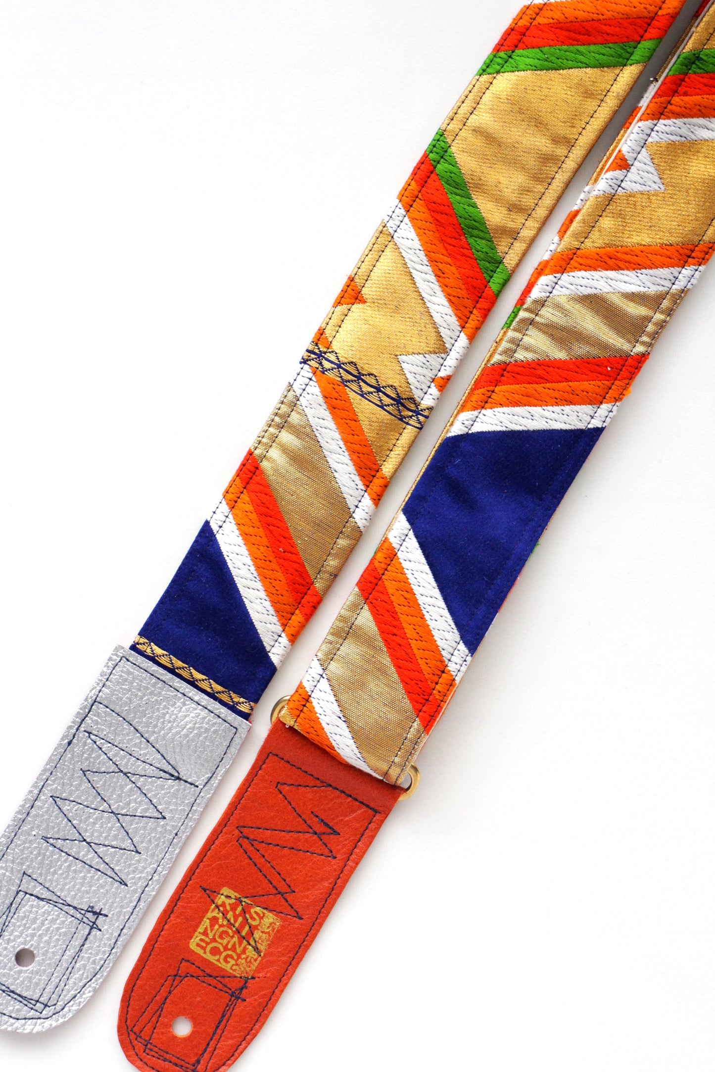 Singing Crane - Beautiful guitar strap - Konjo-wh (SC18131) 
