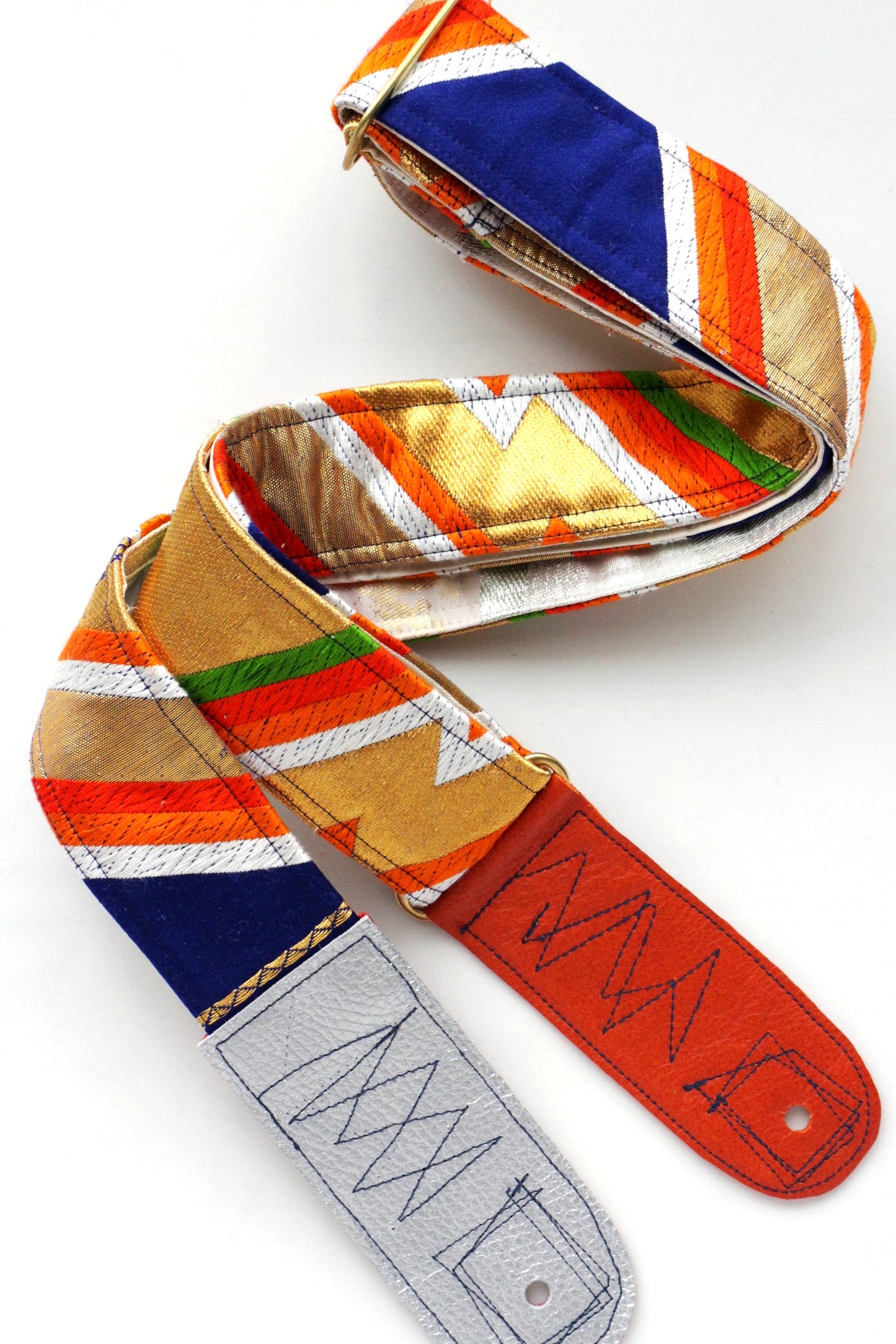 Singing Crane - Beautiful guitar strap - Konjo-wh (SC18131) 