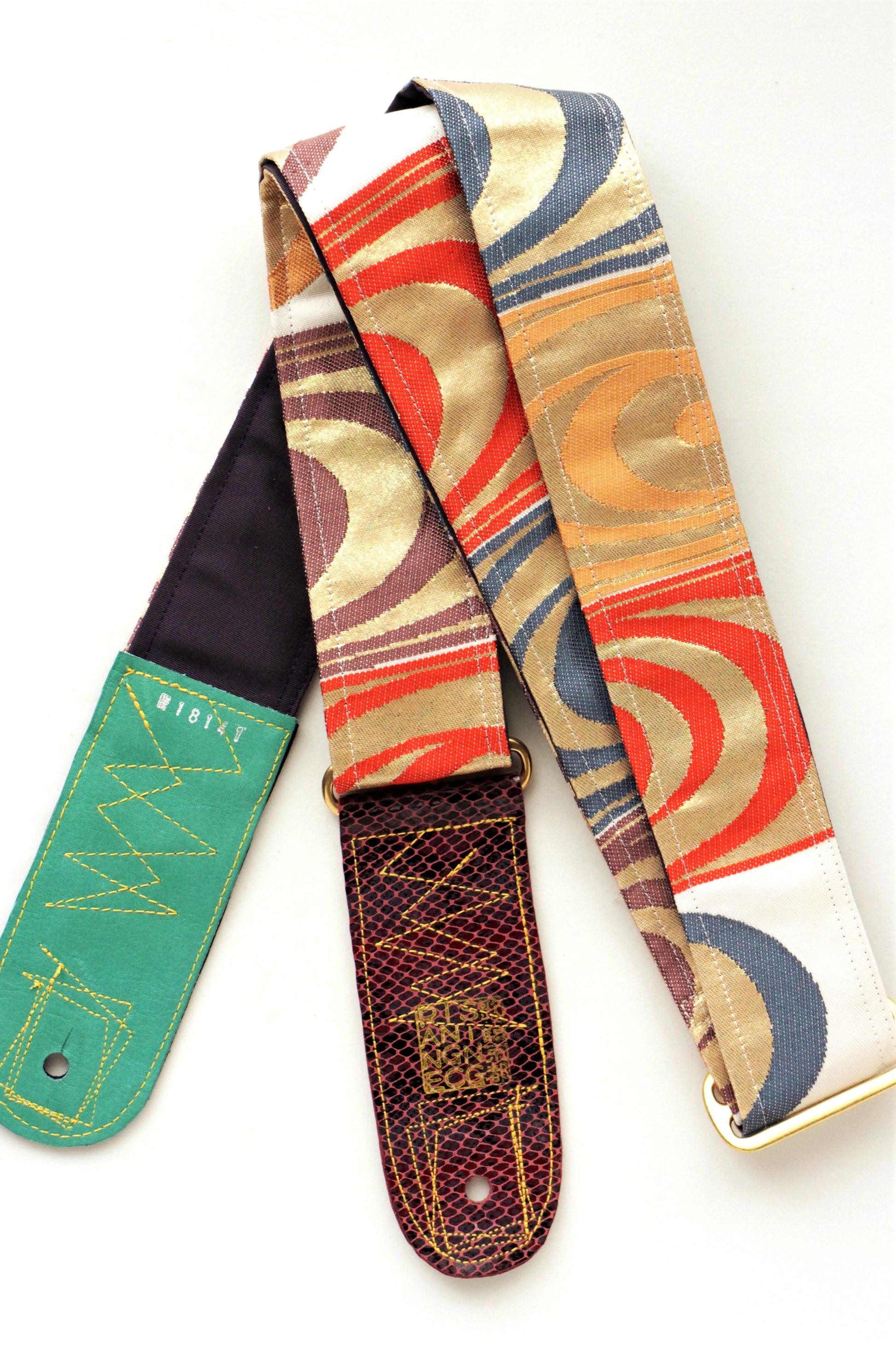 Singing Crane - Beautiful guitar strap - Shibukami-pl (SC18141) 