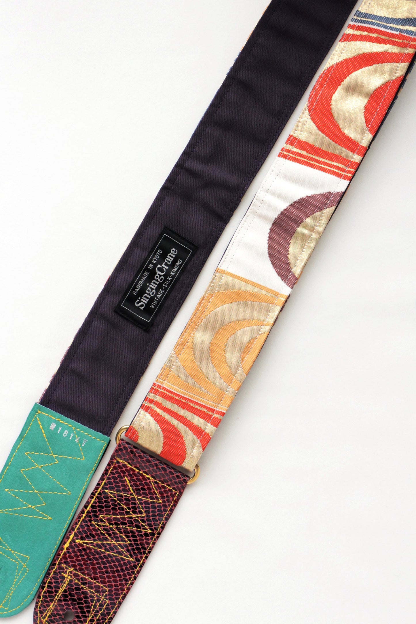 Singing Crane - Beautiful guitar strap - Shibukami-pl (SC18141) 