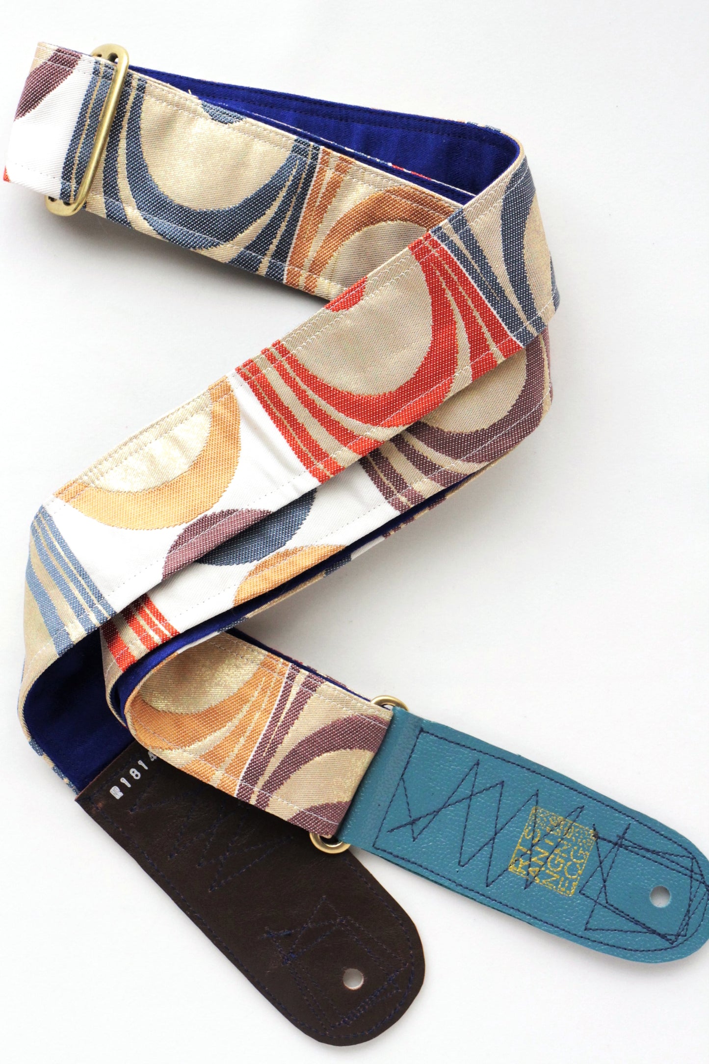 Singing Crane - Beautiful guitar strap - Shibukami-bl (SC18142) 