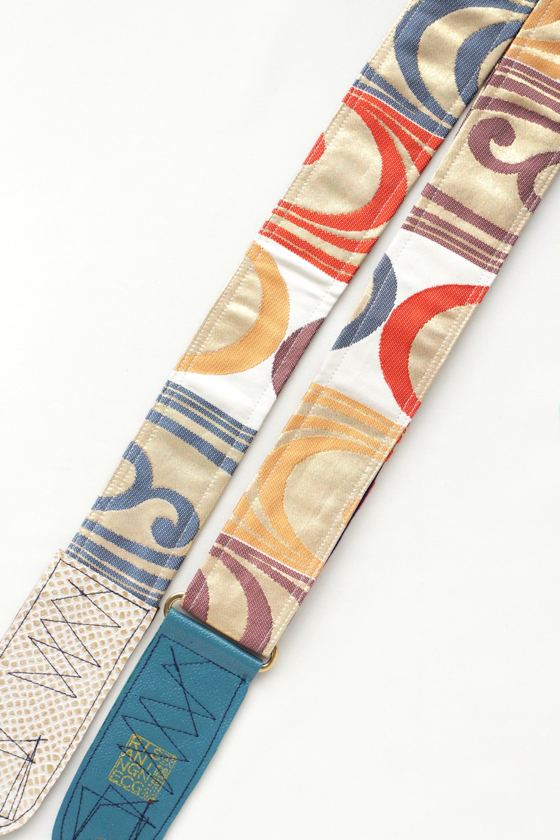 Singing Crane - Beautiful guitar strap - Shibukami-bl (SC18142) 