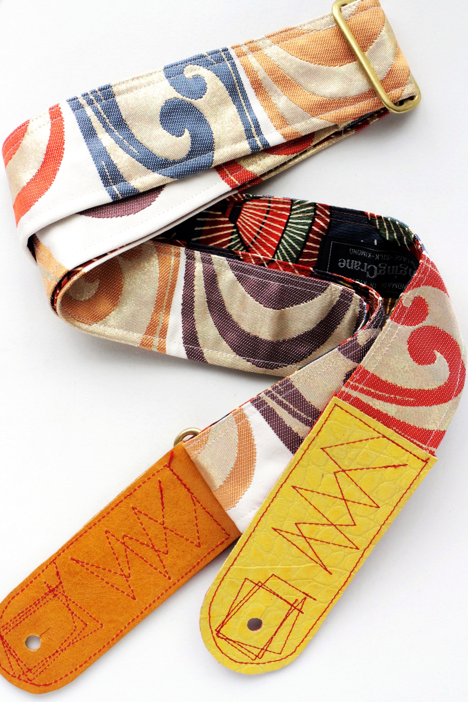 Singing Crane - Beautiful guitar strap - Shibukami-um (SC18143) 